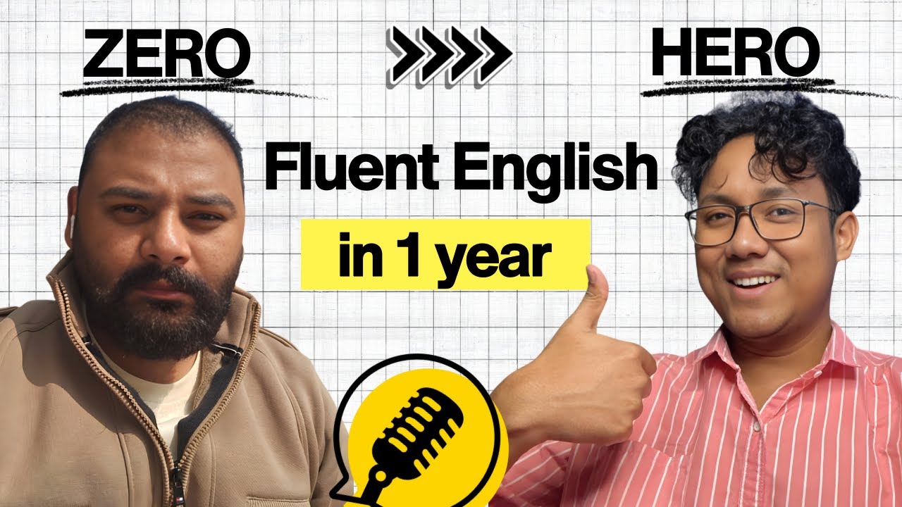 Fluent English in 1 year ! 
