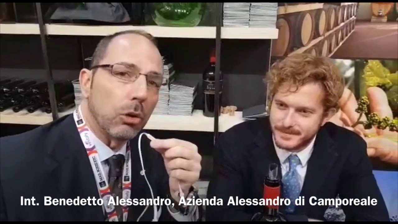 Benedetto Alessandro, Azienda Alessandro di Camporeale al Vinitaly