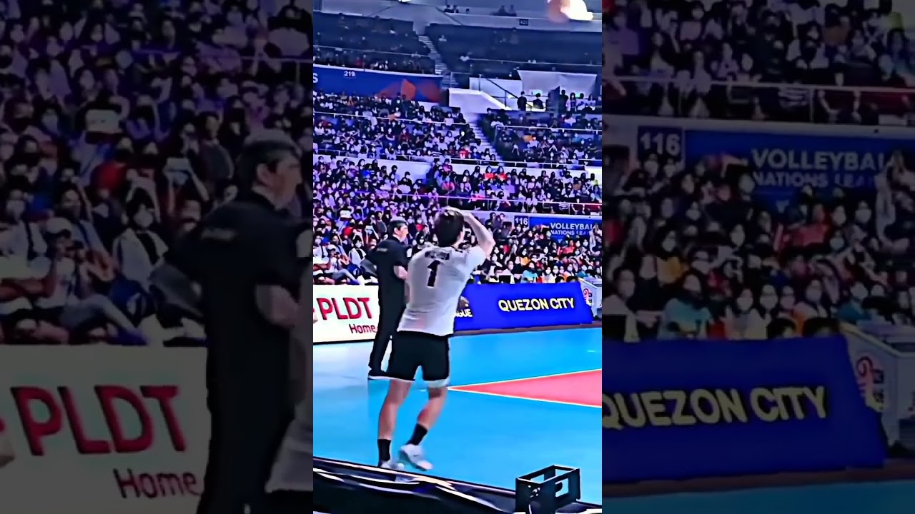 jump hand serve by nishida #nishida #volleyball #youtube #viral #volleyballplayer #volleyballplayer