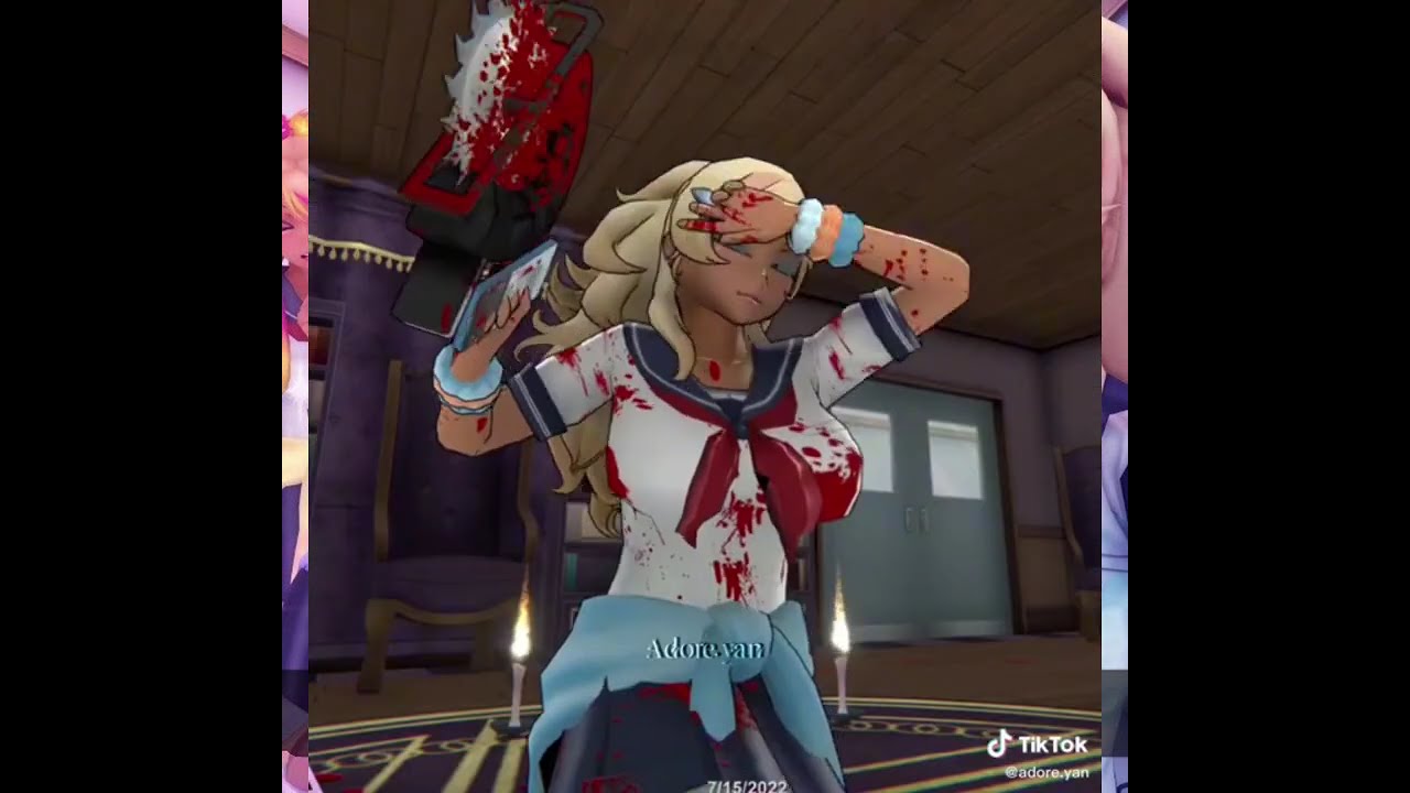 Yandere Simulator bullies tiktok compilation
