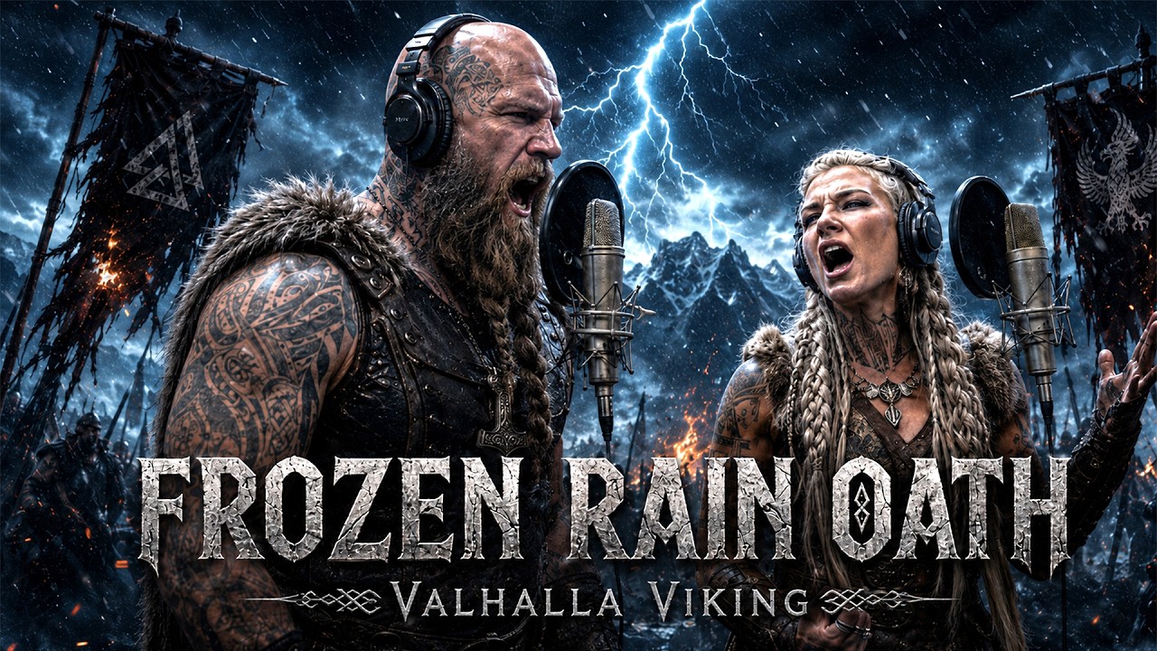 NORTH WIND CALLS | EPIC VIKING SONG | OFFICIAL LYRIC VIDEO / Nordic Thunder