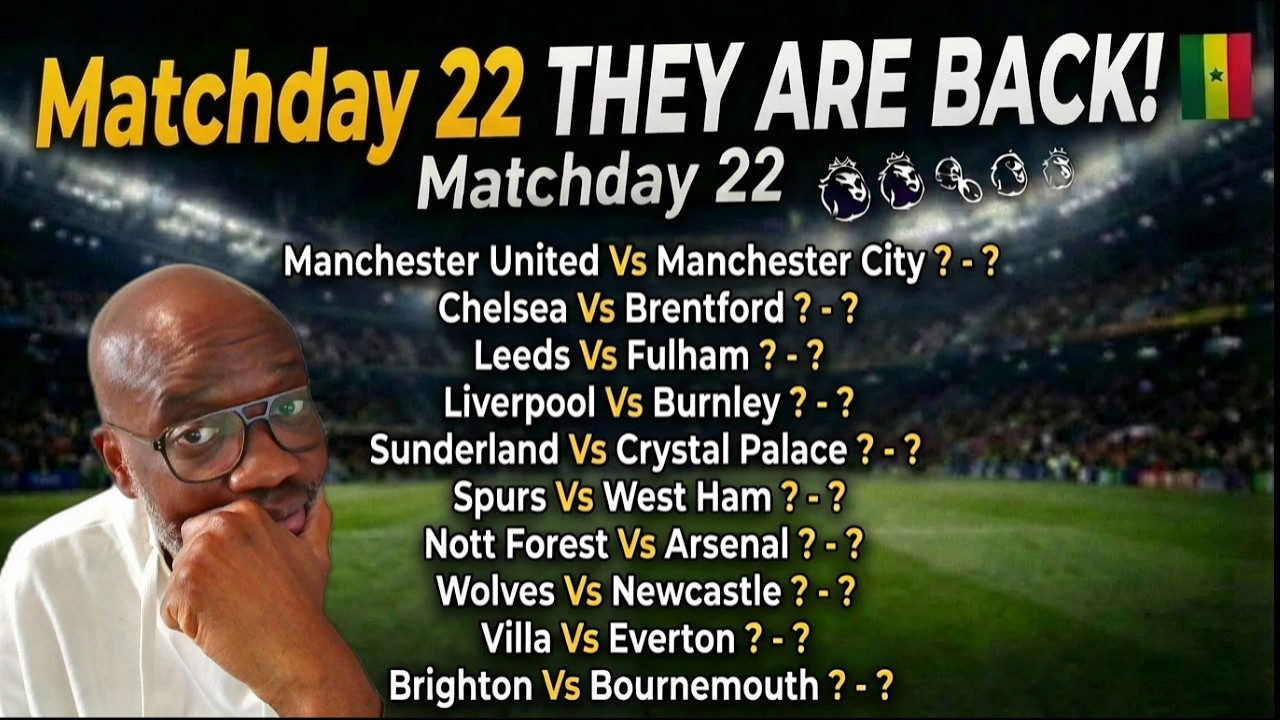 EPL Matchday 22: How African Stars Shaped Every Game
