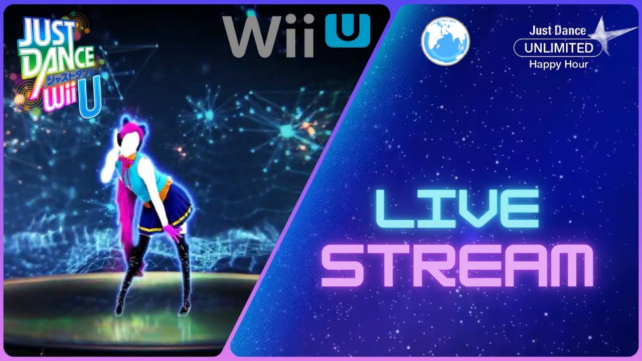 Just Dance Wii U + JD2019 World Dance Floor Happy Hour Live Stream