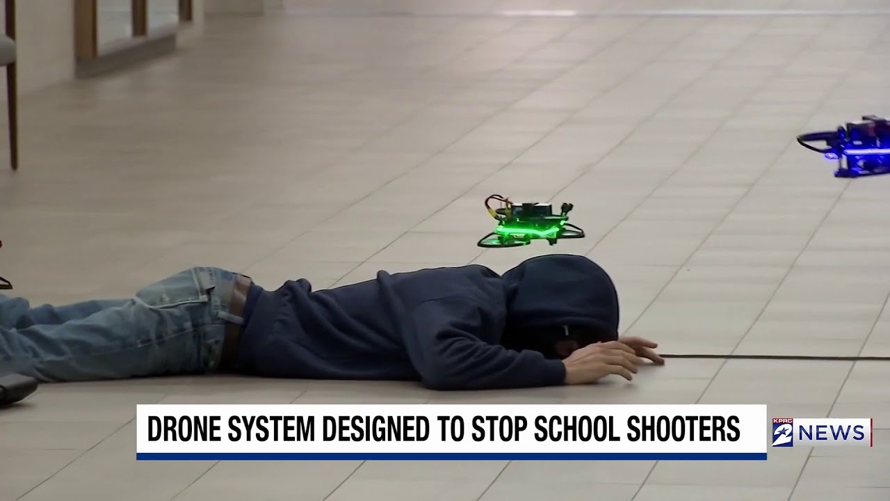 Texas Company Launches Drones to Prevent School Shootings