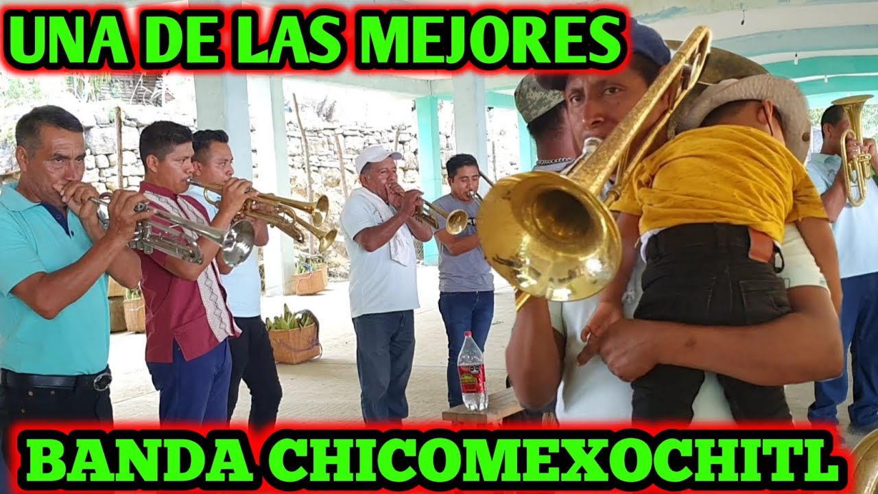 BANDA VIENTO CHICOMEXOCHITL DE TAMOYON SEGUNDO 2023 TOCANDO EN LA FIESTA PATRONAL DEL ELOTE