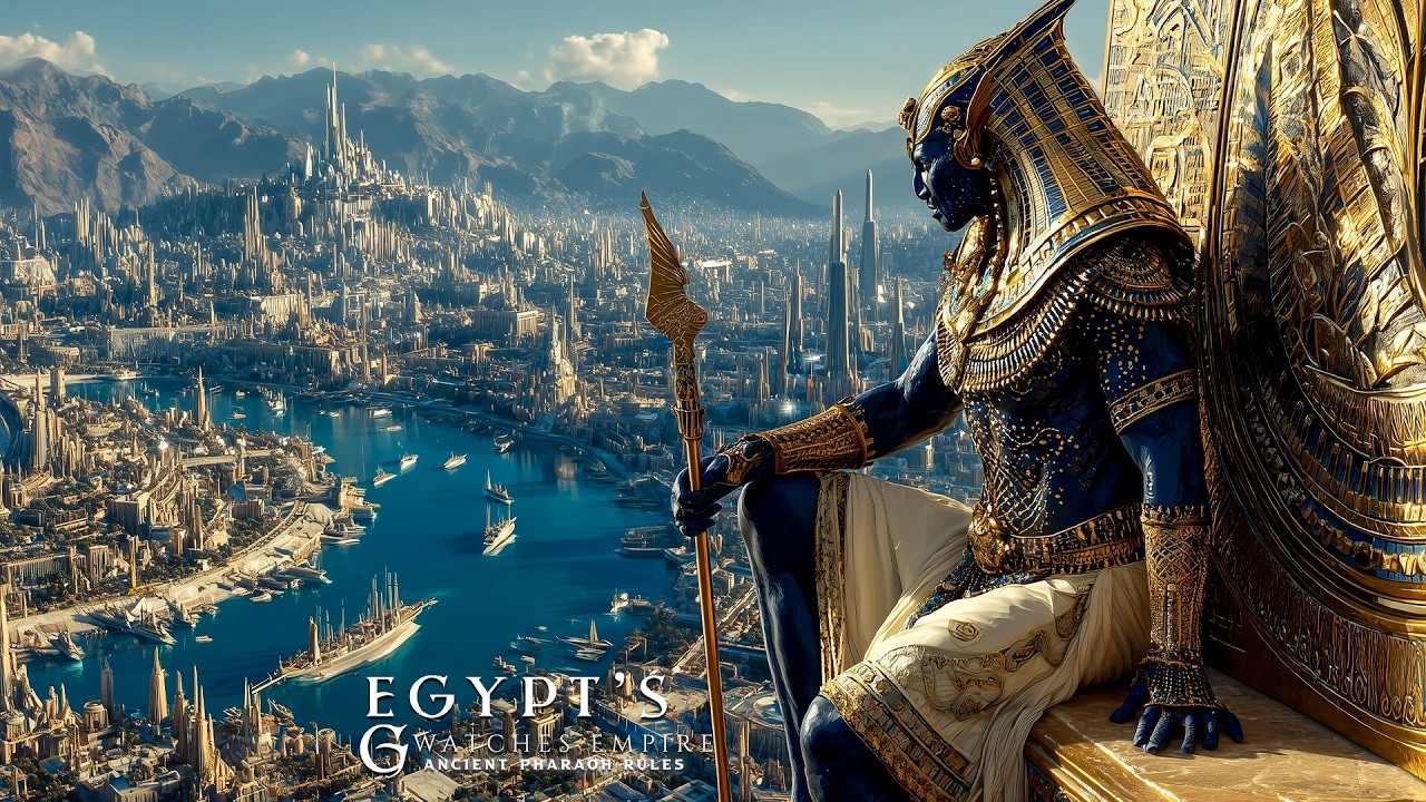 The God King Watches Over His Empire | Ancient Egyptian Pharaoh Rules