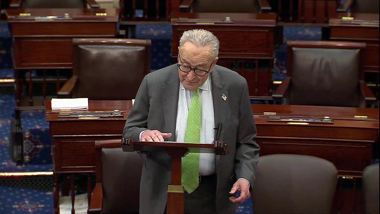 Watch Now: I am speaking live from the U.S. Senate