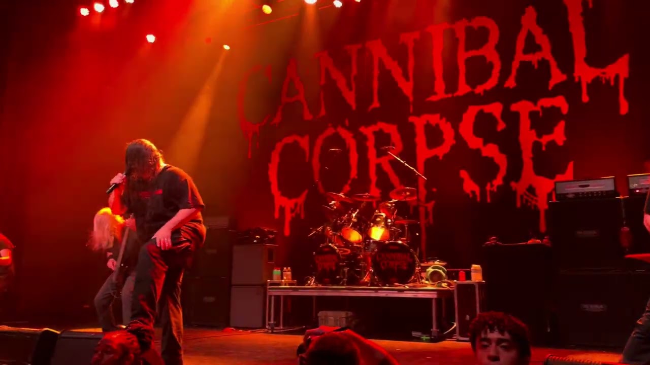 Cannibal Corpse walks on stage + Blood Blind live @ The Fillmore, Silver Spring, MD - 10/19/2025