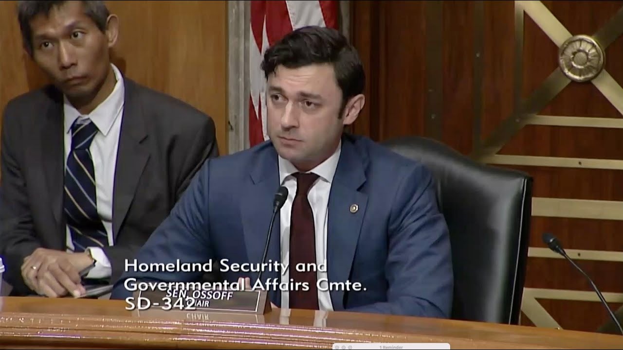 Chair Ossoff Questions Balfour Beatty Executives in Senate PSI Hearing