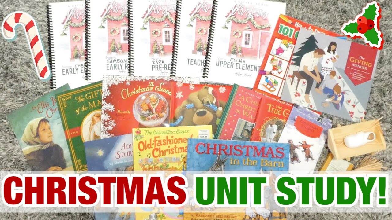 CHRISTMAS UNIT STUDY! | HOMESCHOOL BOOK HAUL