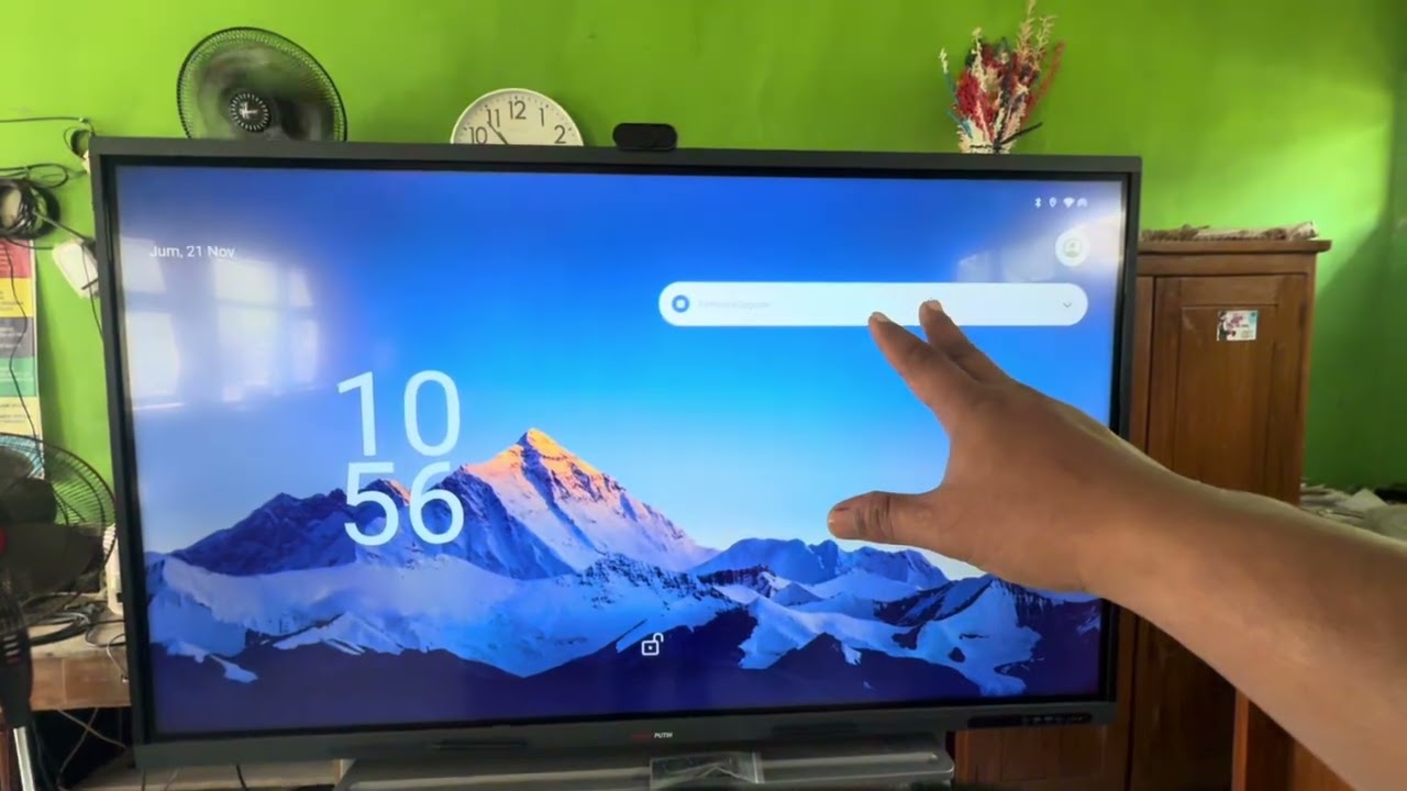 Cara Benar Menyalakan dan Mematikan Interactive Flat Panel (IFP) ~ Papan Interaktif Digital 