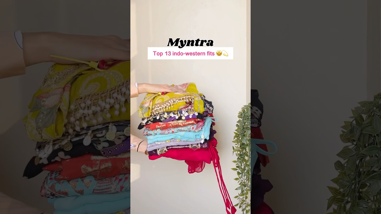 Party wear ethnic fits 😍 Myntra Finds | #myntra #ethnicwear #indowestern #weddingwear #festivewear