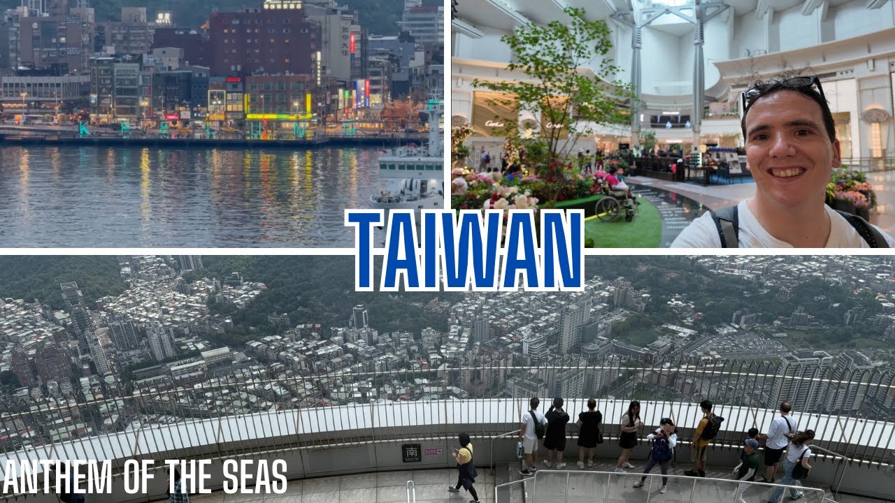 Keelung and Taipei | Temples and towers! | Anthem of the seas cruise | Asia adventure day 10