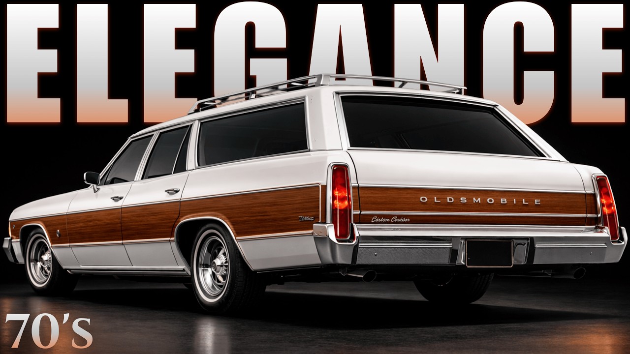 The Most BEAUTIFUL American Wagons of the 1970s: Big V8s, Wood Panels and Timeless Elegance