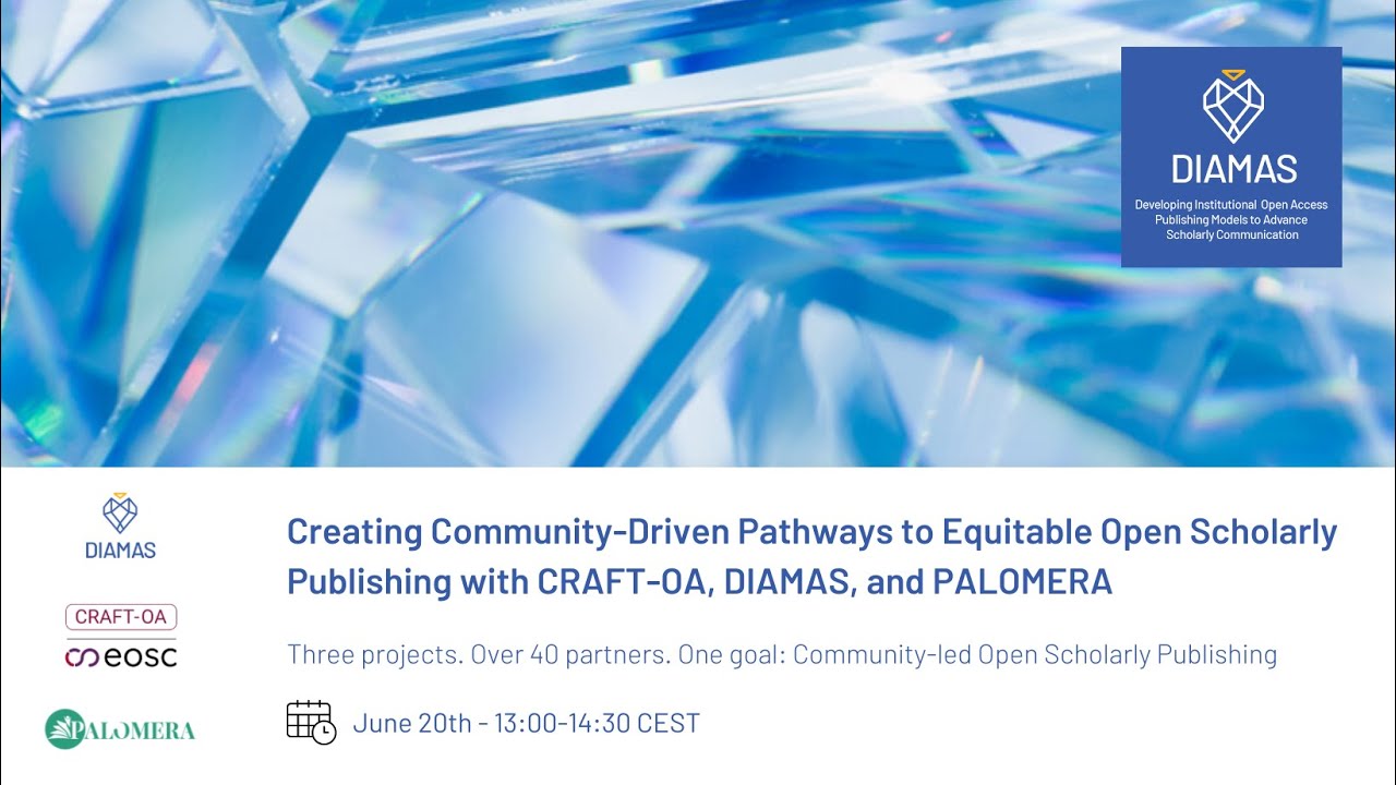 WEBINAR: Creating Community-Driven Pathways to Equitable Open Scholarly Publishing