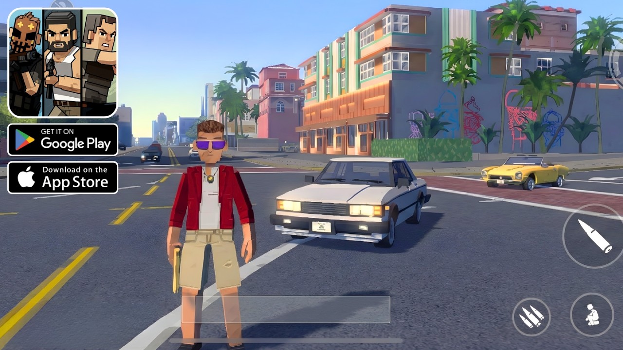 FREELIFE (Open World) GTA Like - Gameplay Walkthrough (Android)