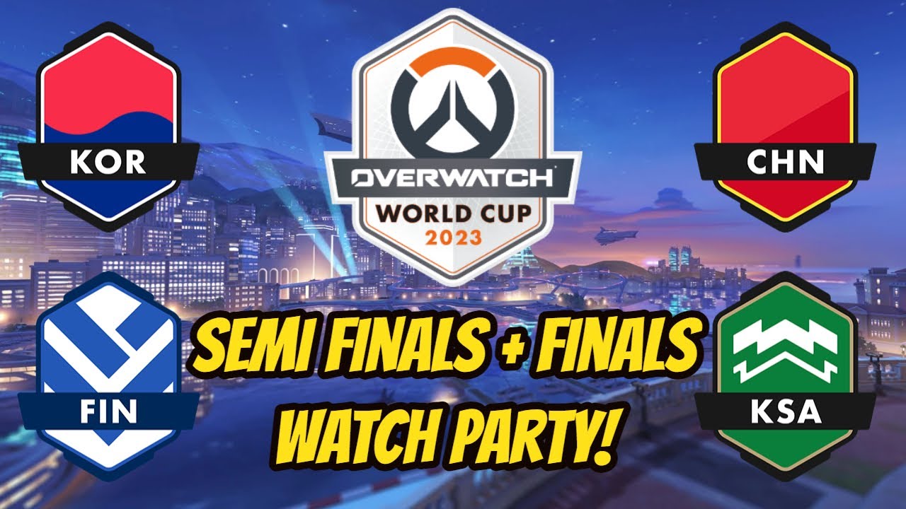 Overwatch World Cup Finals Watch Party! China vs KSA! #OWWCStreamTeam