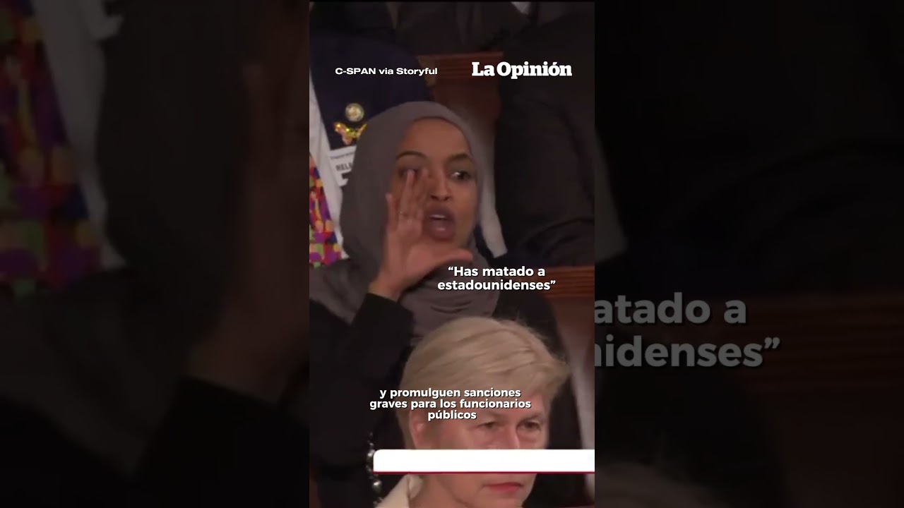 &ldquo;Has matado estadounidenses&rdquo; Abuchean a Trump durante el discurso del Estado de la Uni&oacute;n/ La Opini&oacute;n