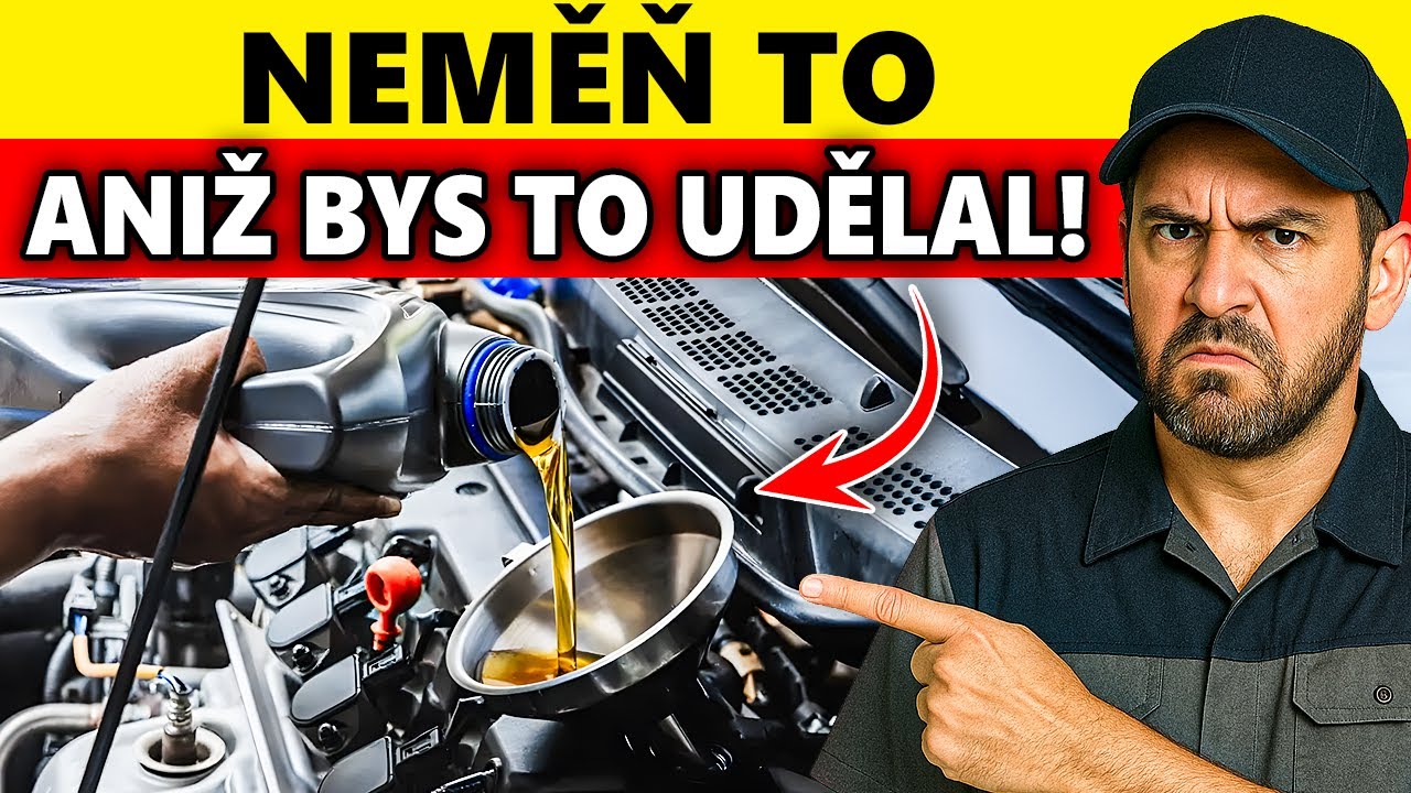 Udělejte TOHLE před výměnou OLEJE a váš MOTOR vydrží NAVŽDY!! +1 000 000 KM