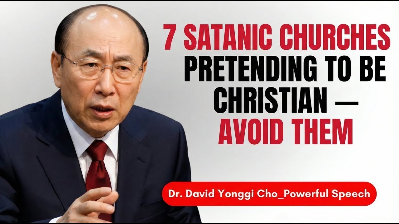 7 Satanic Churches Pretending to Be Christian — Avoid Them | Inspired By  Dr. David Yonggi Cho