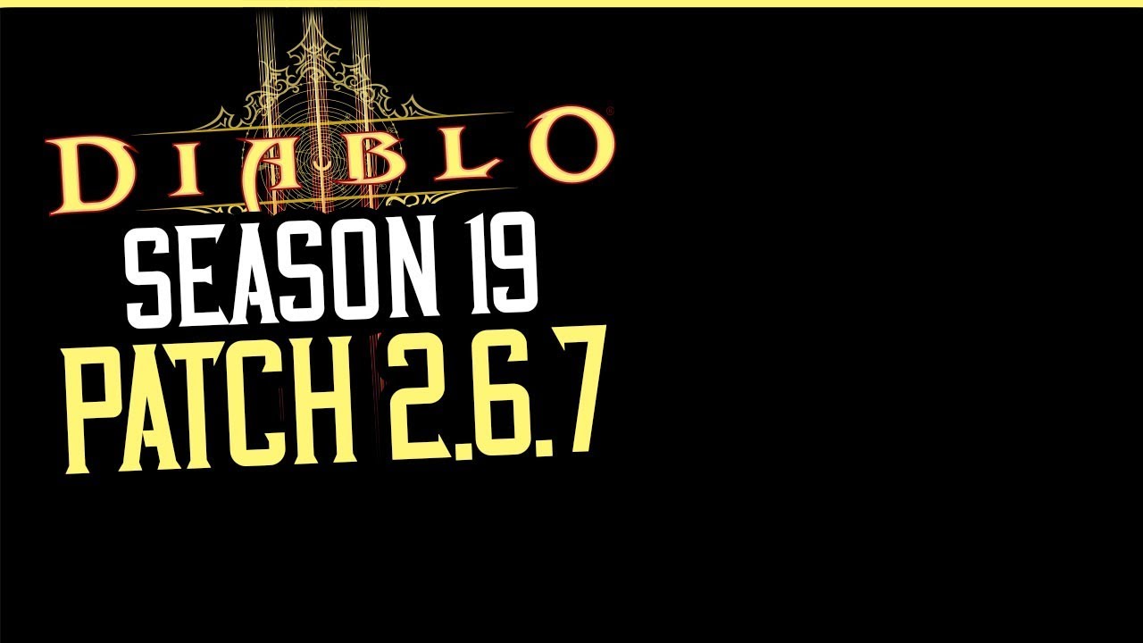 Diablo 3 Season 19 - Neue Sets | Buffs | Seasonthema