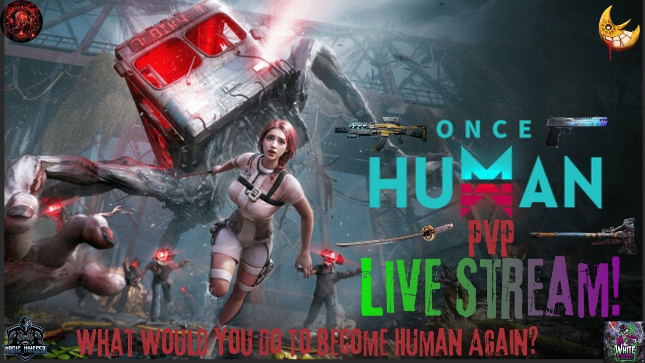 SURVIVING THE PVP CHAOS! 💀 | Once Human With The Full Squad LIVE!