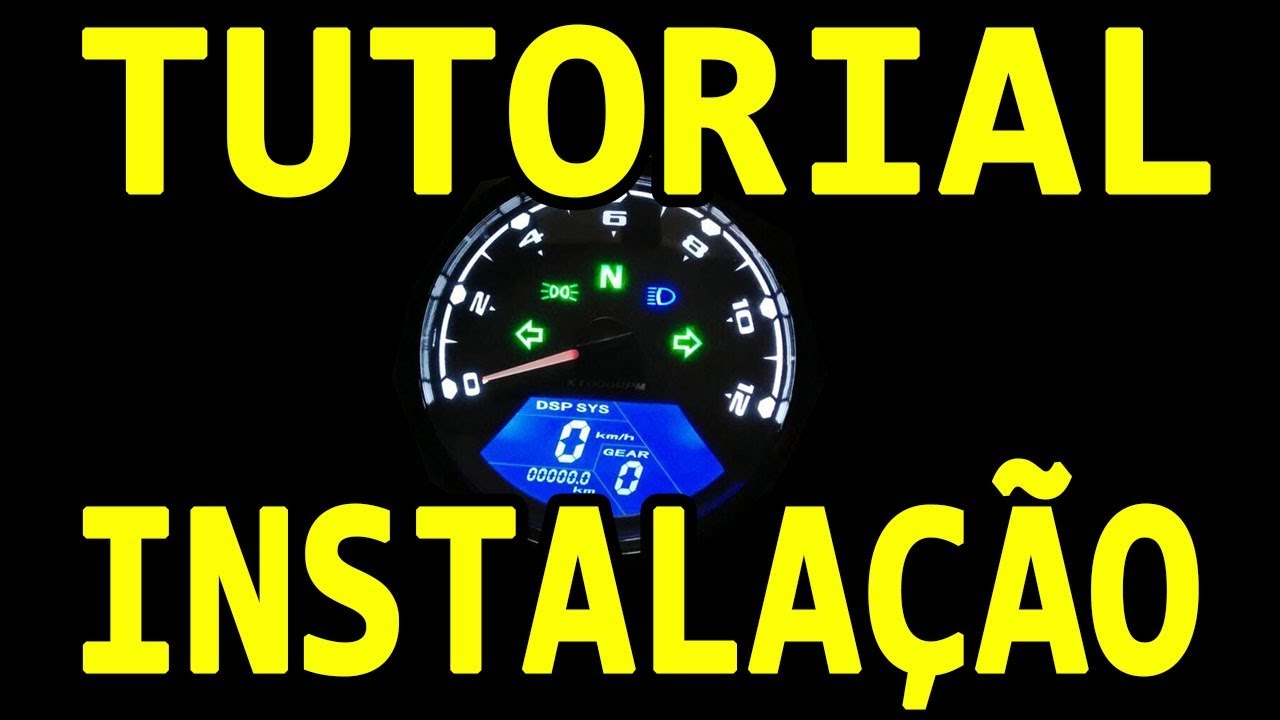 Instalação Painel/Velocímetro CB 400/450