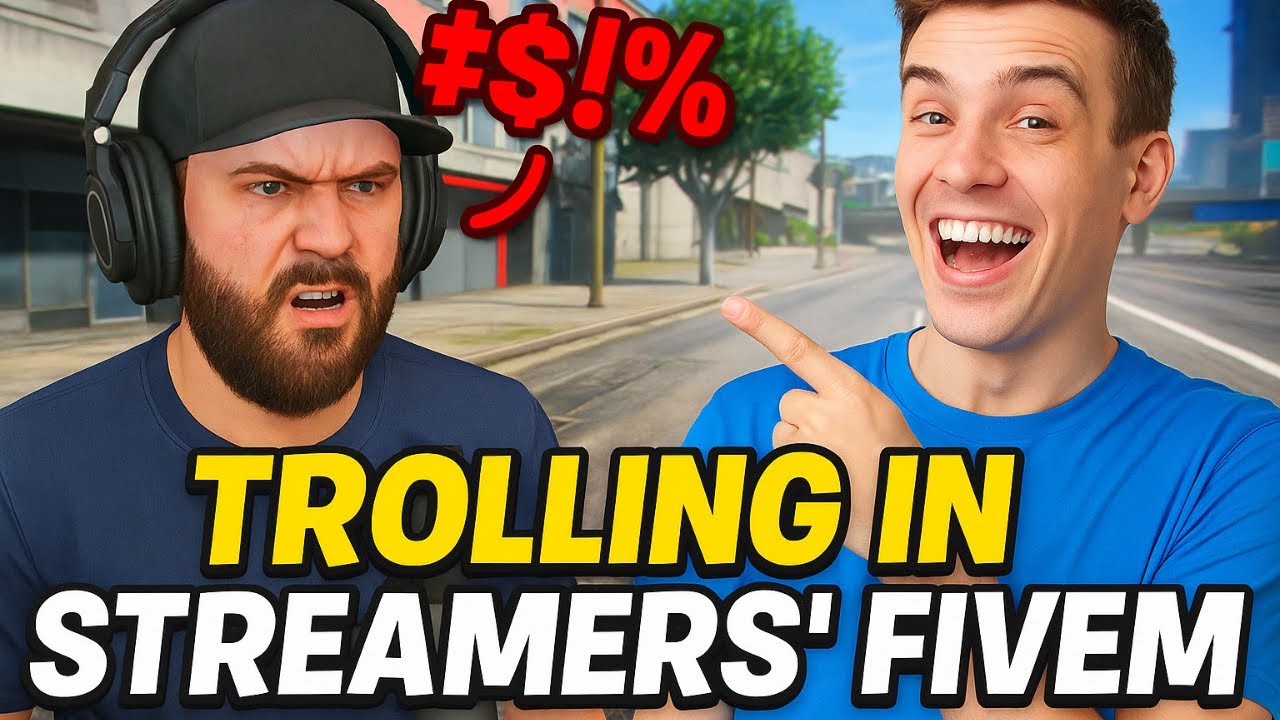 TROLLING IN STREAMERS #fivem