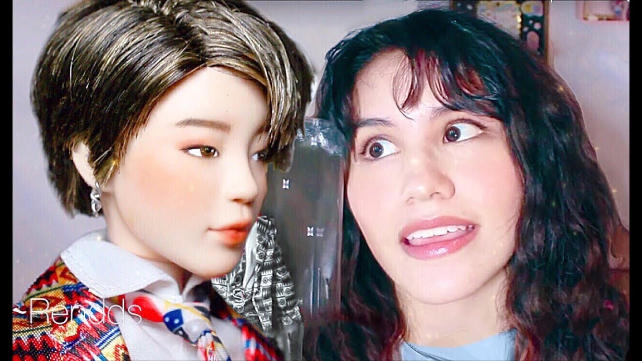 【Dolls】Repainting Walkthrough : Jimin : Mattel BTS Doll Repaint Weverse: #renddsxbtsrepaint