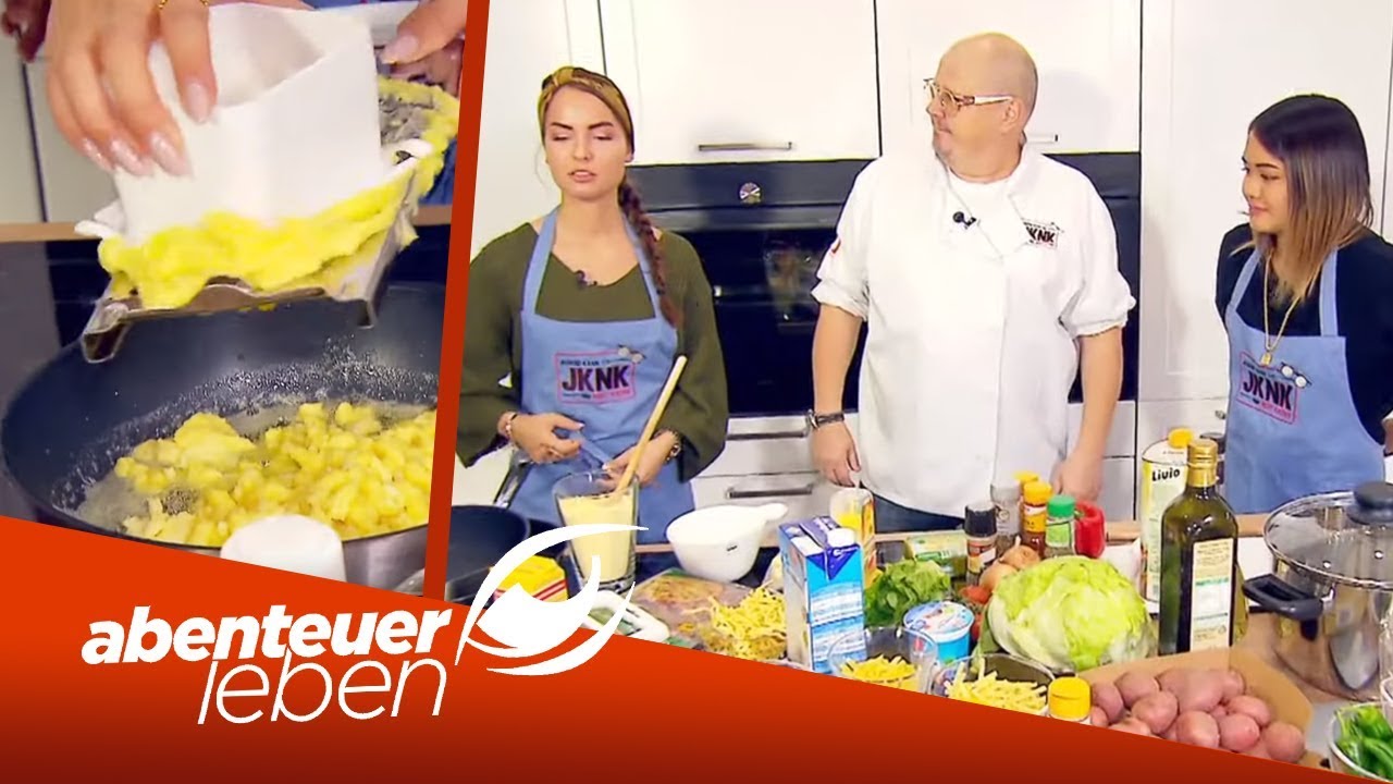 Kann Deutschlands Jugend Käsespätzle zubereiten? | Abenteuer Leben | kabel eins