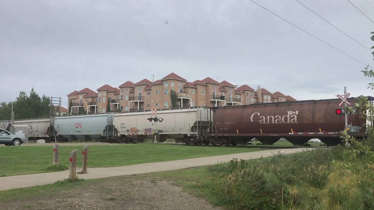 2021-09-14 CN 848 crossing 163 Ave NW on the Westlock