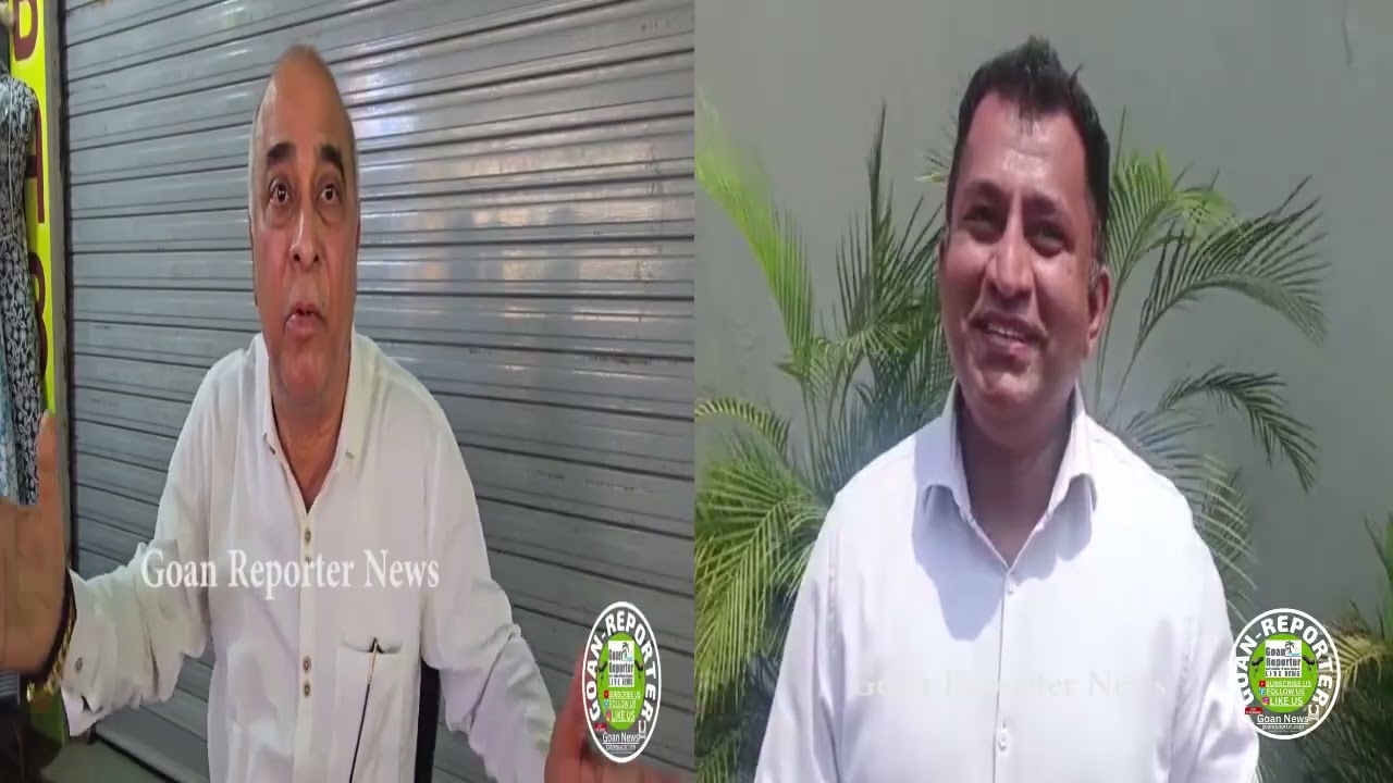Goan Reporter:Mla Kedar reacts to Babu Azgoankar comments of LOK AMKA POLITICIANAK CHOR MUNN VOLKOTA