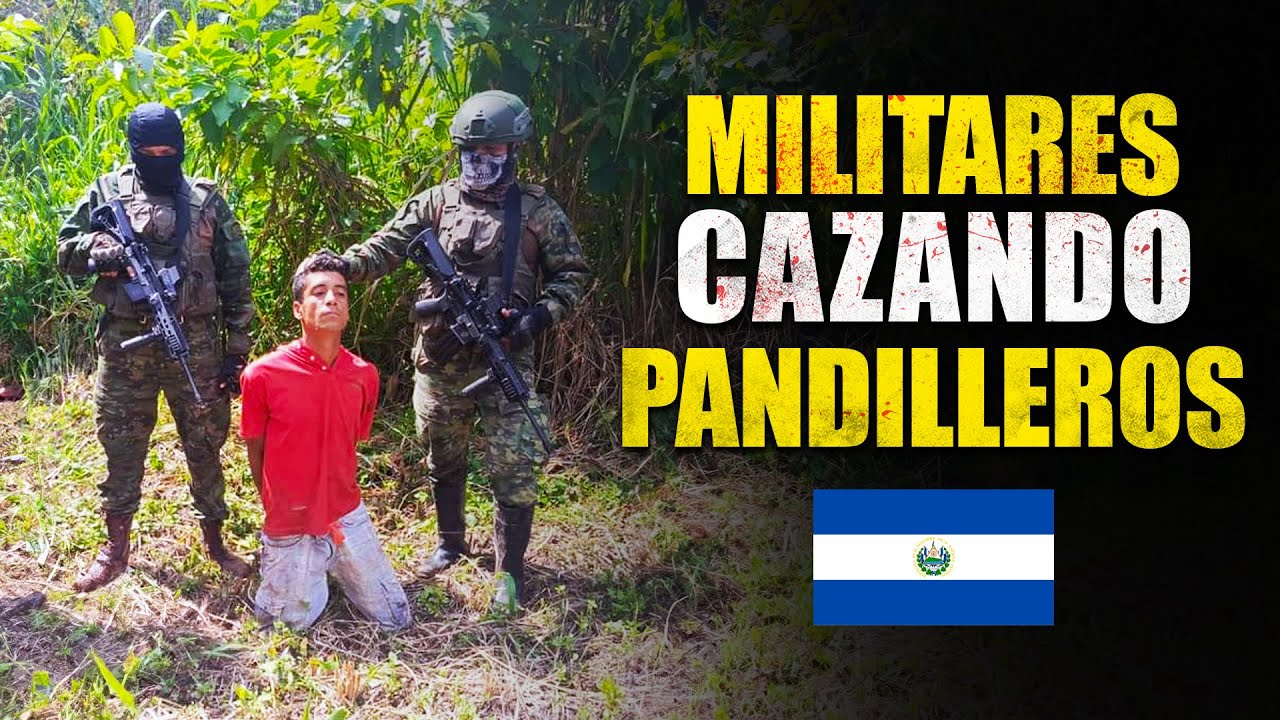 La cacer&iacute;a m&aacute;s SALVAJE de BUKELE: 61,000 pandilleros ATRAPADOS como R4TAS