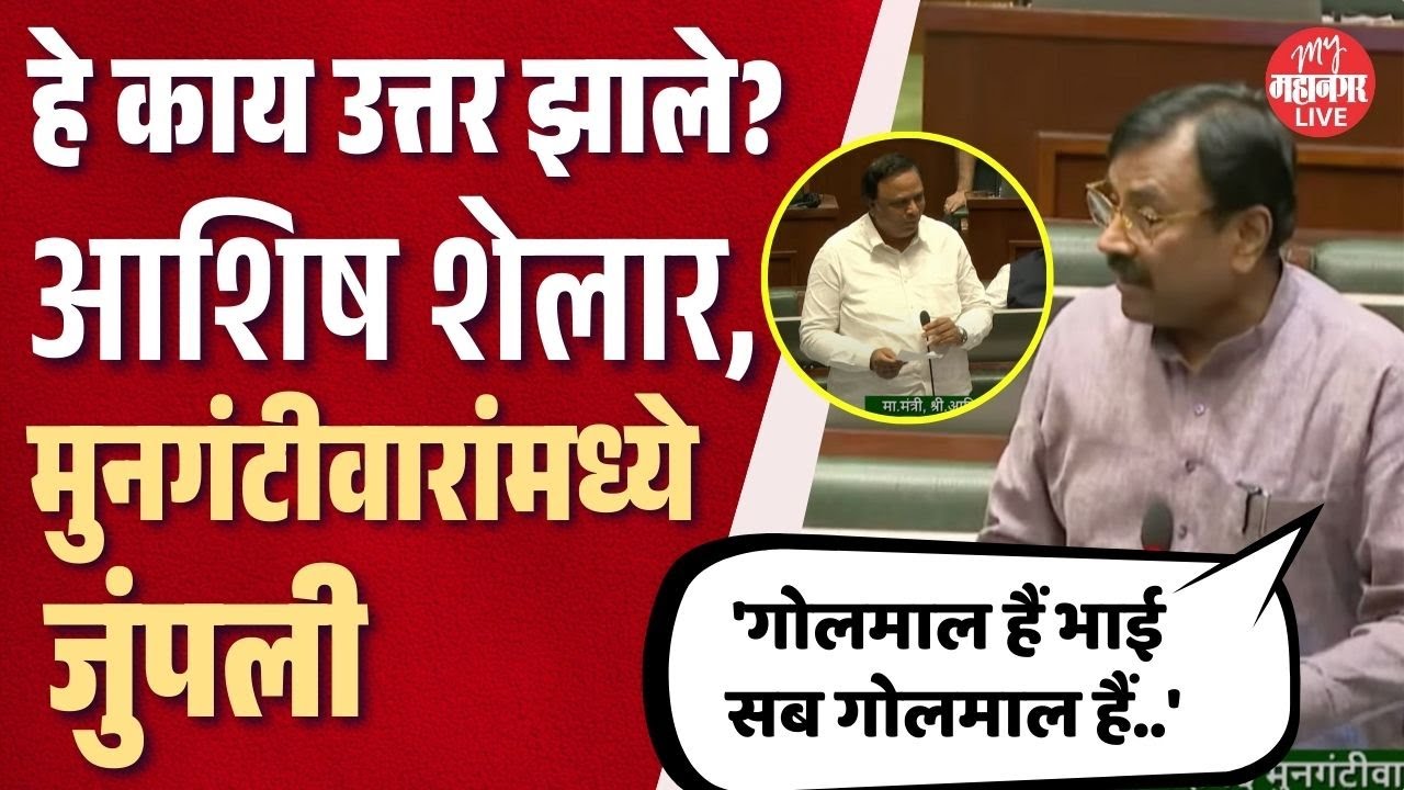 भाजप नेत्यांमध्येच जुंपली, मुनगंटीवारांनी शेलारांनाच धारेवर धरले। Sudhir Mungantiwar | Ashish Shelar
