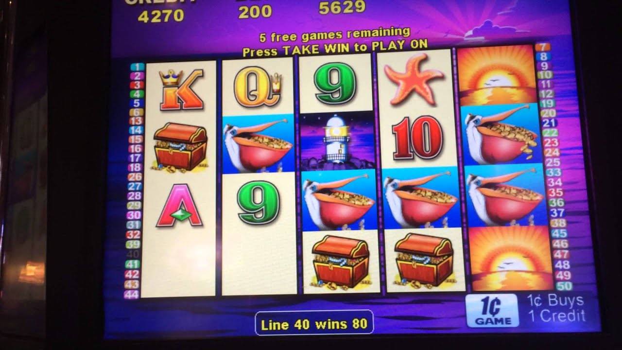 Aristocrat Pelican Pete Slot: Free Game Bonus Big Win