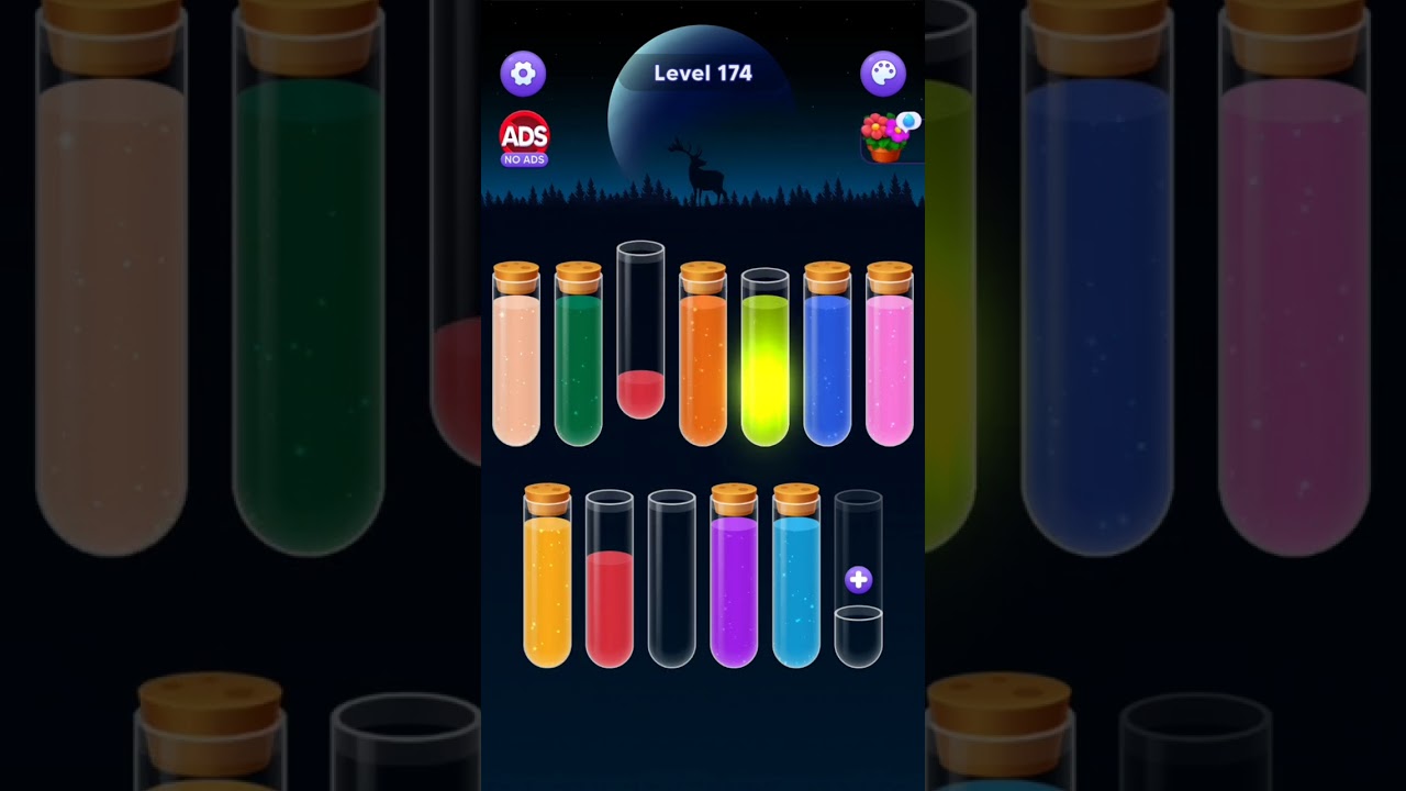 Water Sort 82 #mobilegame #games #gaming #gameplay #game #shorts #shortvideo #shortsvideo #short
