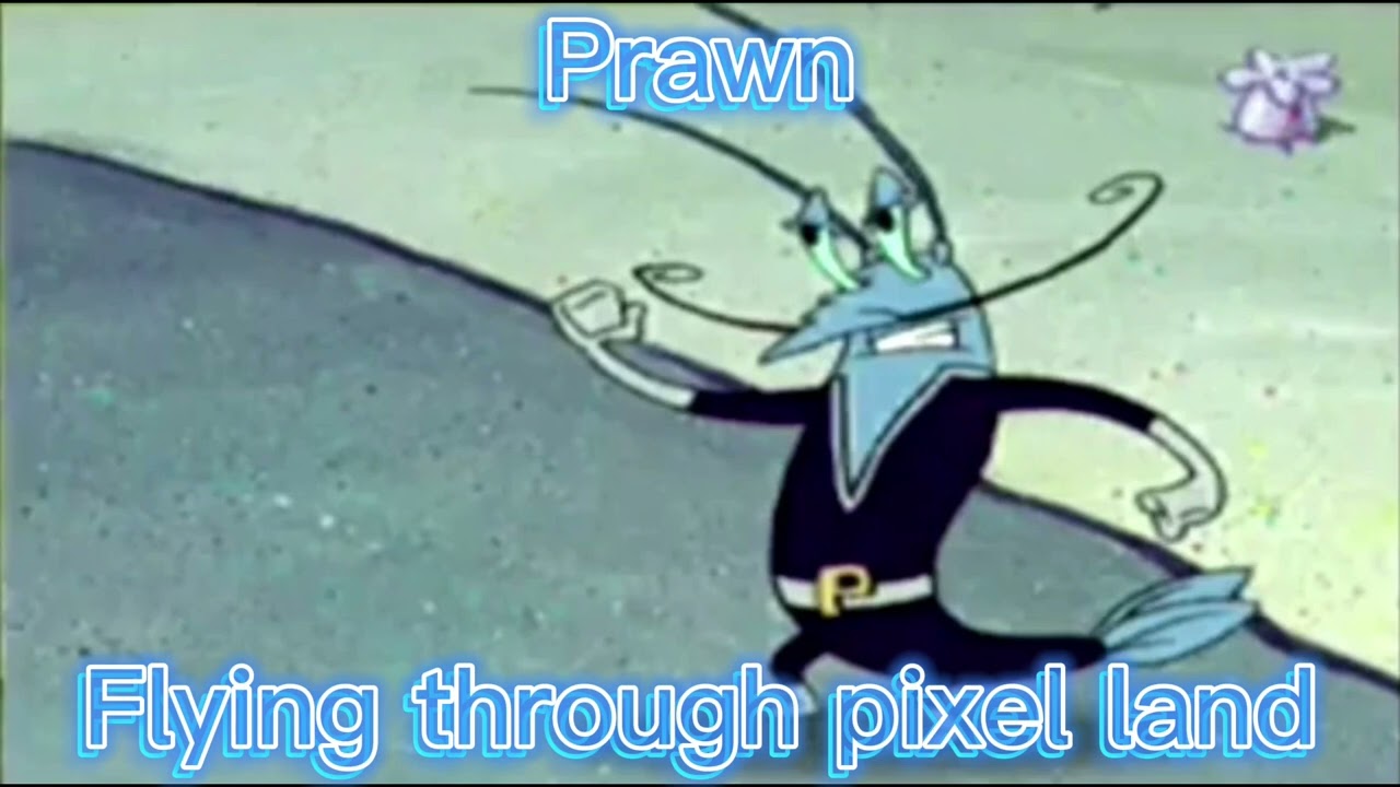 SpongeBob Battle for Boo-kini Bottom OST: Prawn (Flying through pixel land)