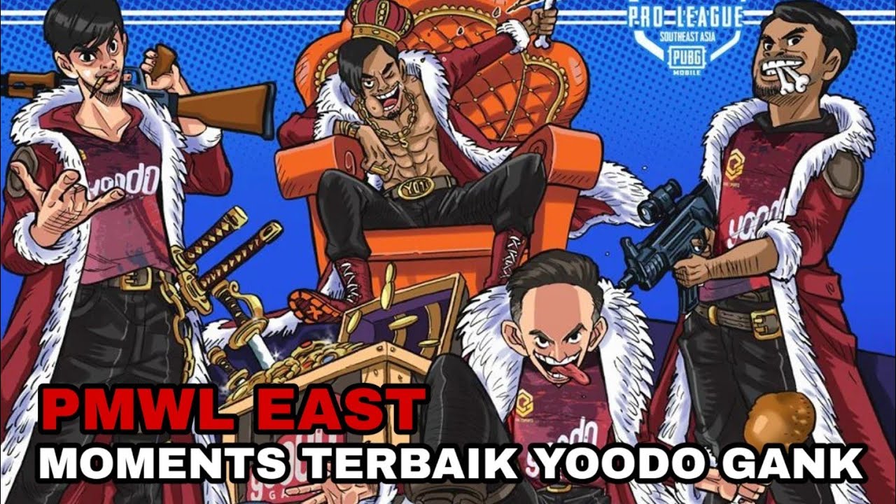 BEST MOMENTS YOODO GANK ~ PMWL EAST S1 | PUBG MOBILE