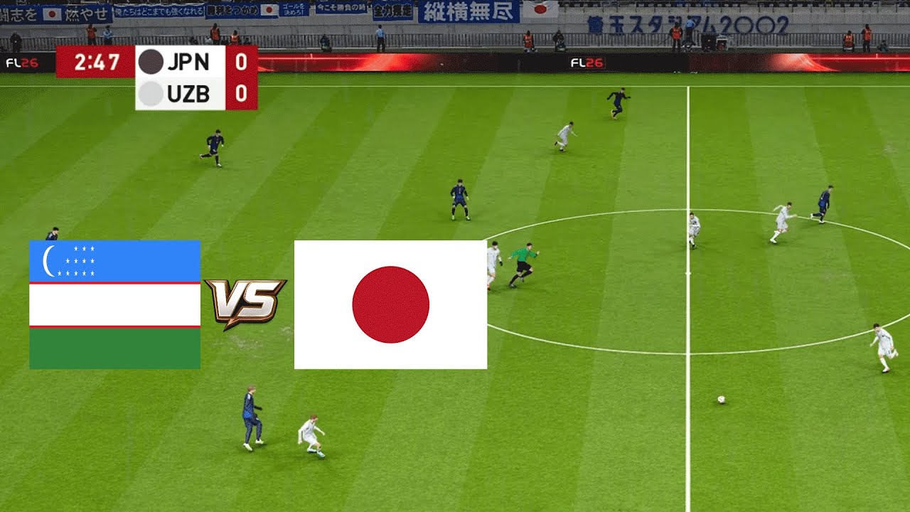 JAPAN vs UZBEKISTAN | FIFA WORLD CUP FINAL 2026