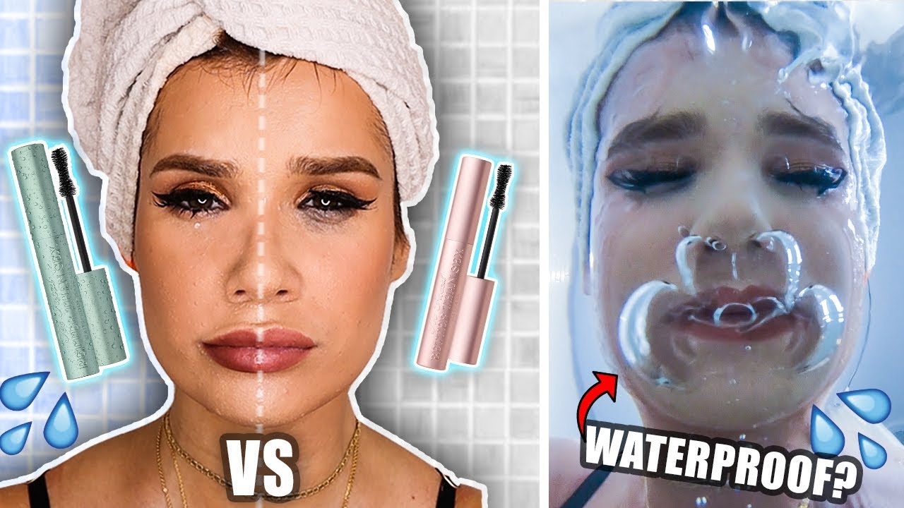 Testing FULL FACE WATERPROOF vs REGULAR Makeup!