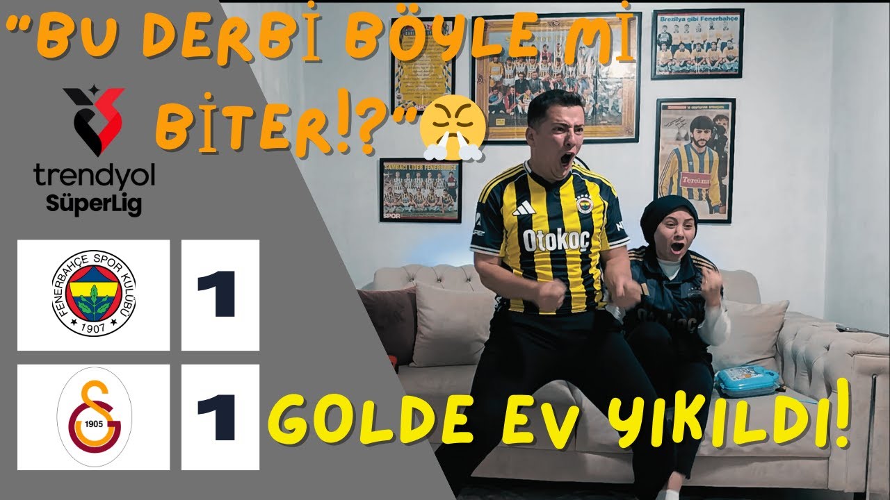 “BU DERBİ BÖYLE BİTER Mİ!? Fenerbahçe–Galatasaray Maçına Aile Tepkisi 🔥😱” #fenerbahçe #galatasaray