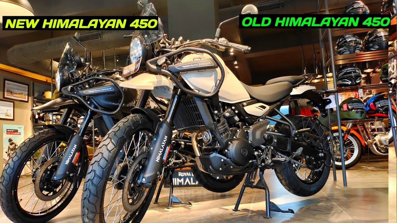 2026 New Royal Enfield Himalayan 450 Black Vs Old Himalayan 450 Detail Comparision ⭕❗⭕||@LocalAbroad