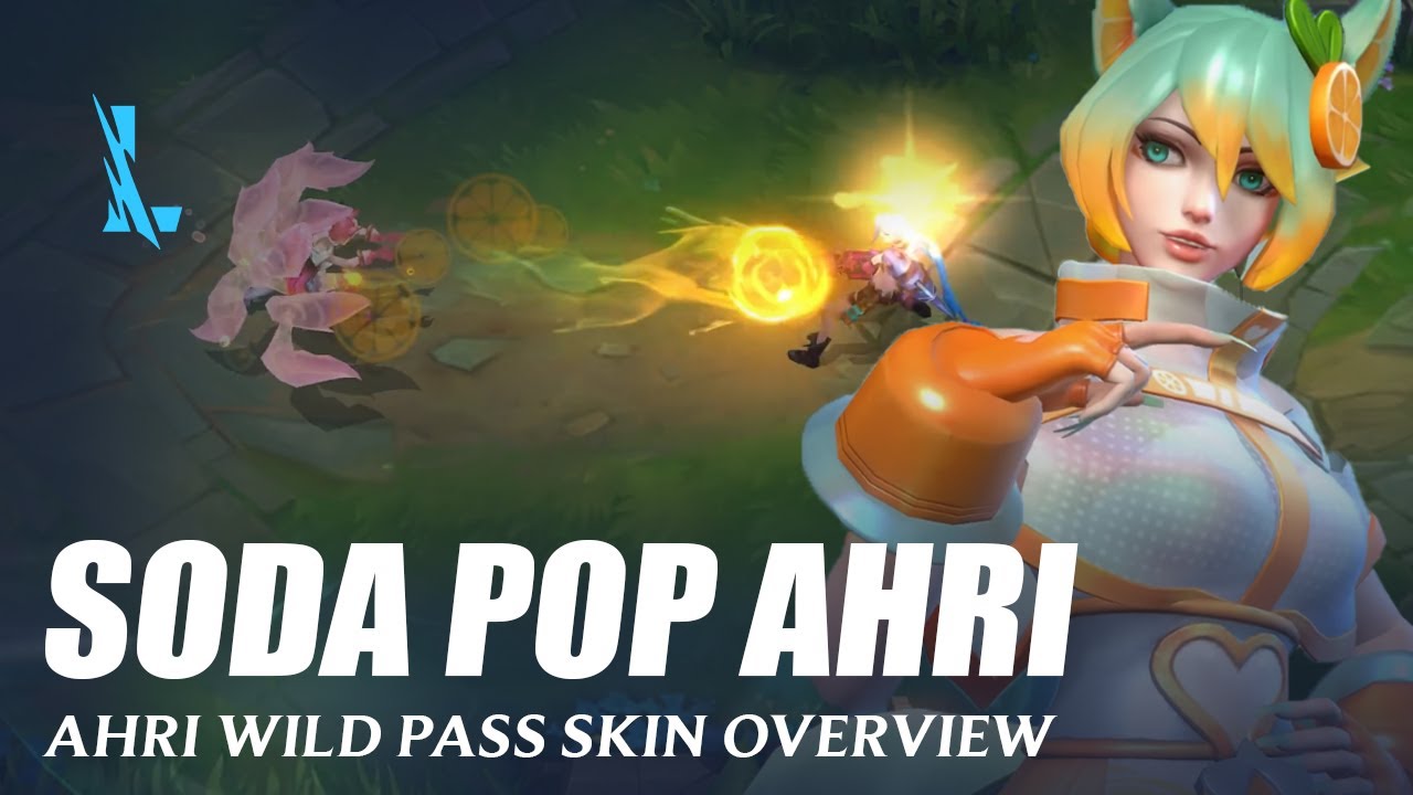 Soda Pop Ahri - Wild Rift