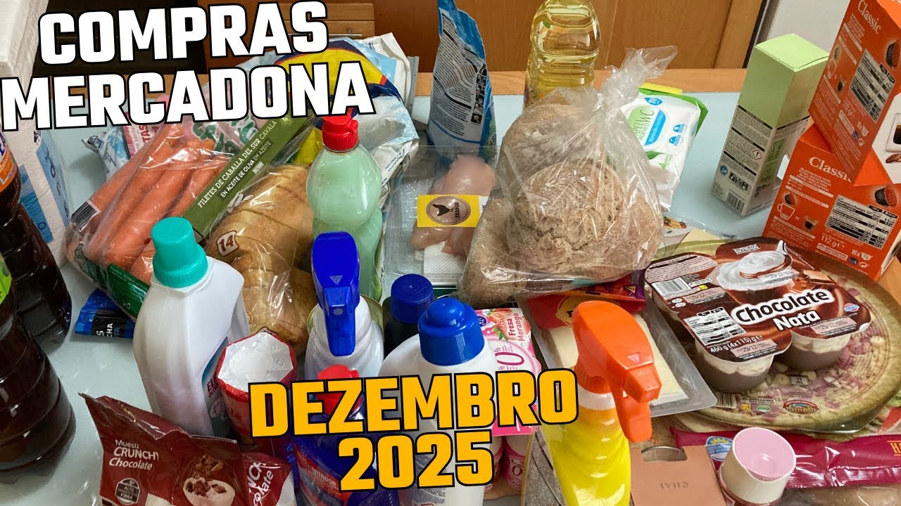 COMPRAS no MERCADONA com PREÇOS