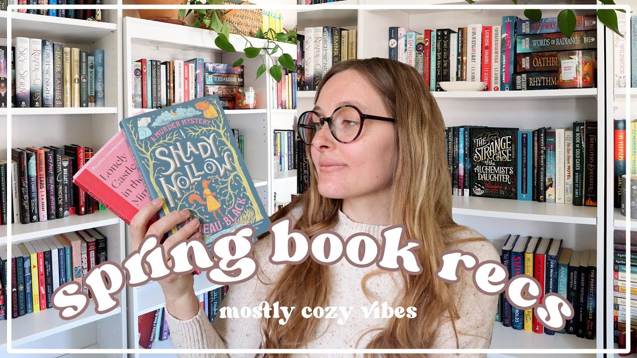 spring book recommendations | live out your cottagecore dreams with many of these recs