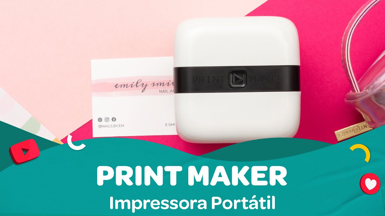 Mini Impressora Portátil - Print Maker da We R Memory Keepers