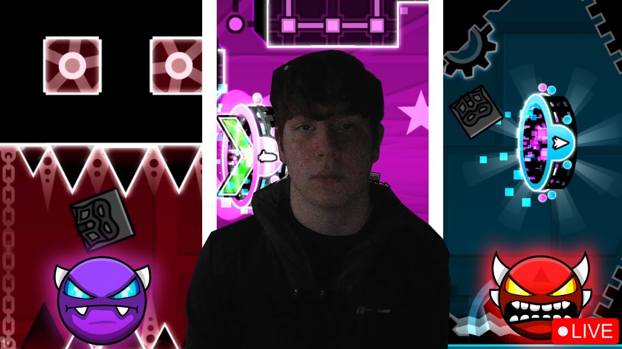 Geometry Dash! Level requests and Also Attempting to Beat Deadlocked