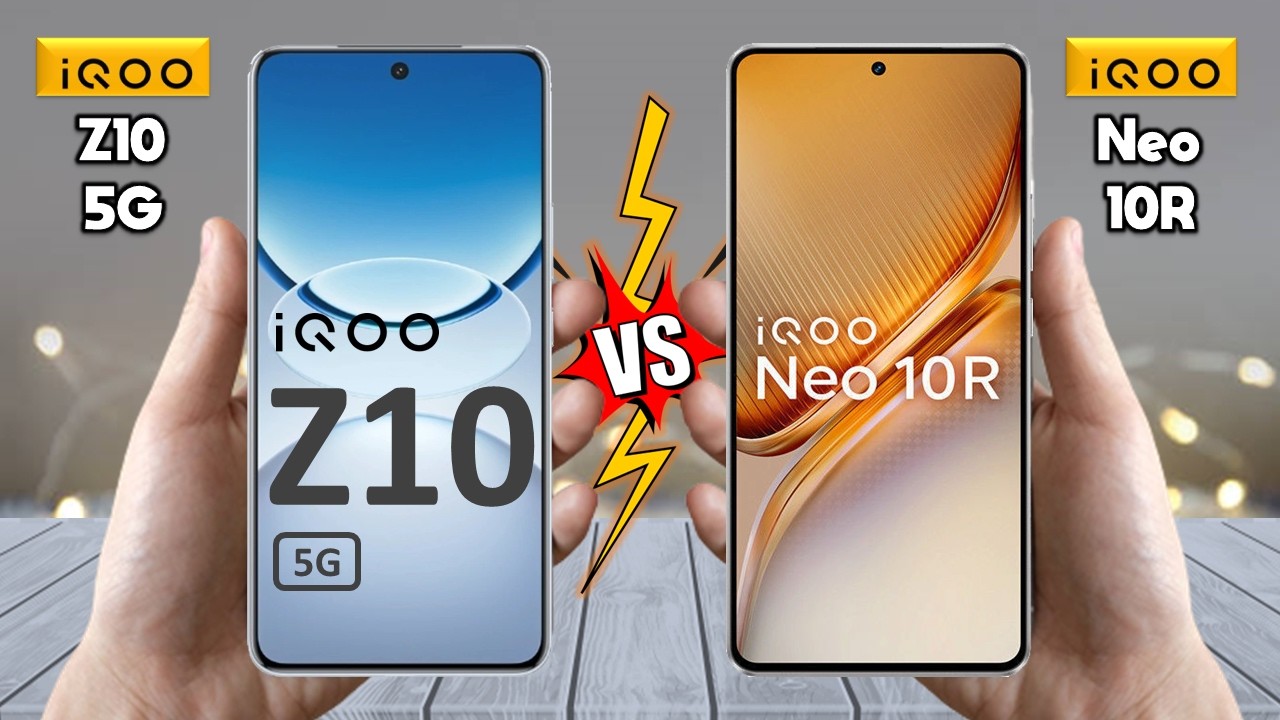 iQOO Z10 Vs iQOO Neo 10R - Full Comparison 🔥 Which is BETTER for You?