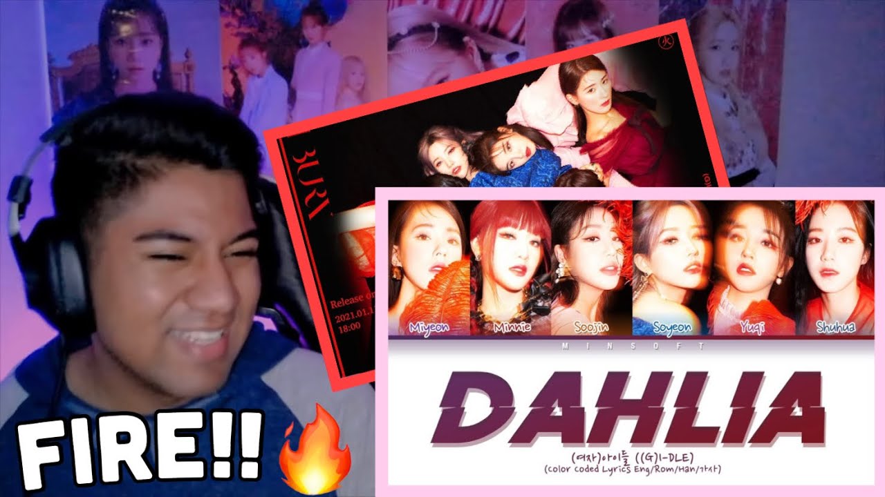 (G)-IDLE [(여자)아이들] 'I Burn' Album  [Reaction]