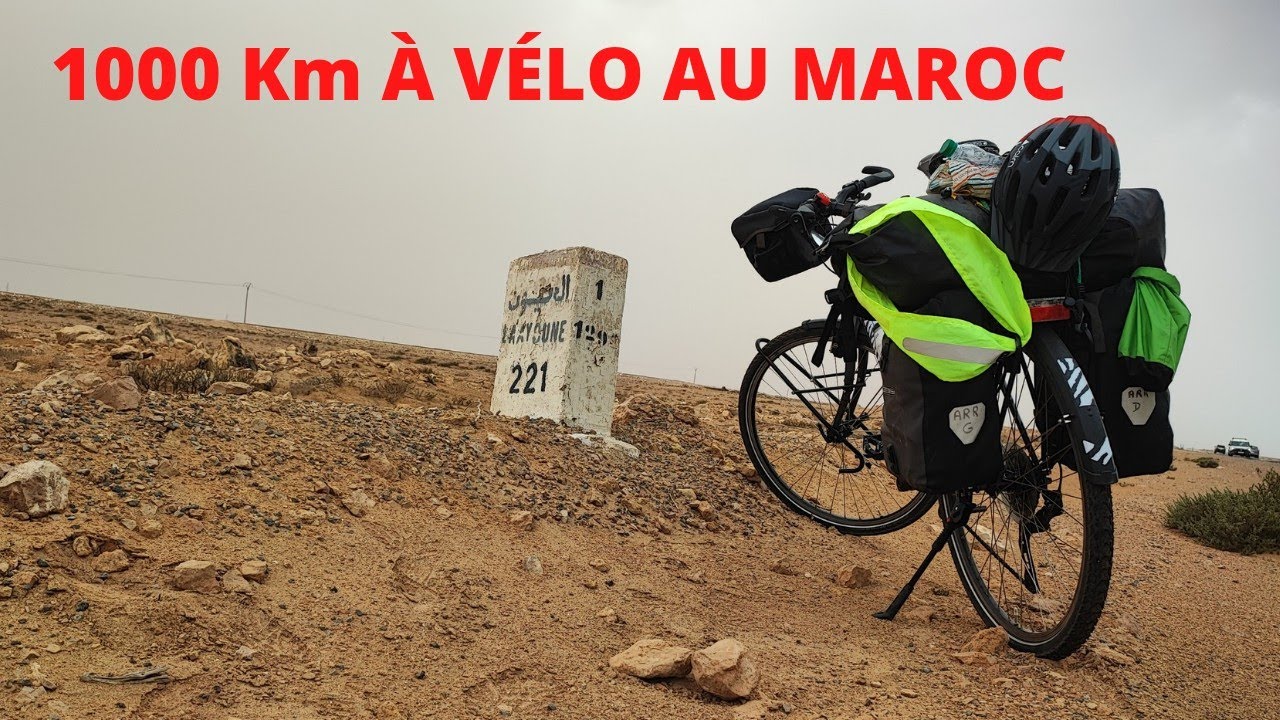13- 1000 km en 14 jours, c'était sous la pluie à vélo dans le Sahara. Nomad'havako voyage au Maroc.
